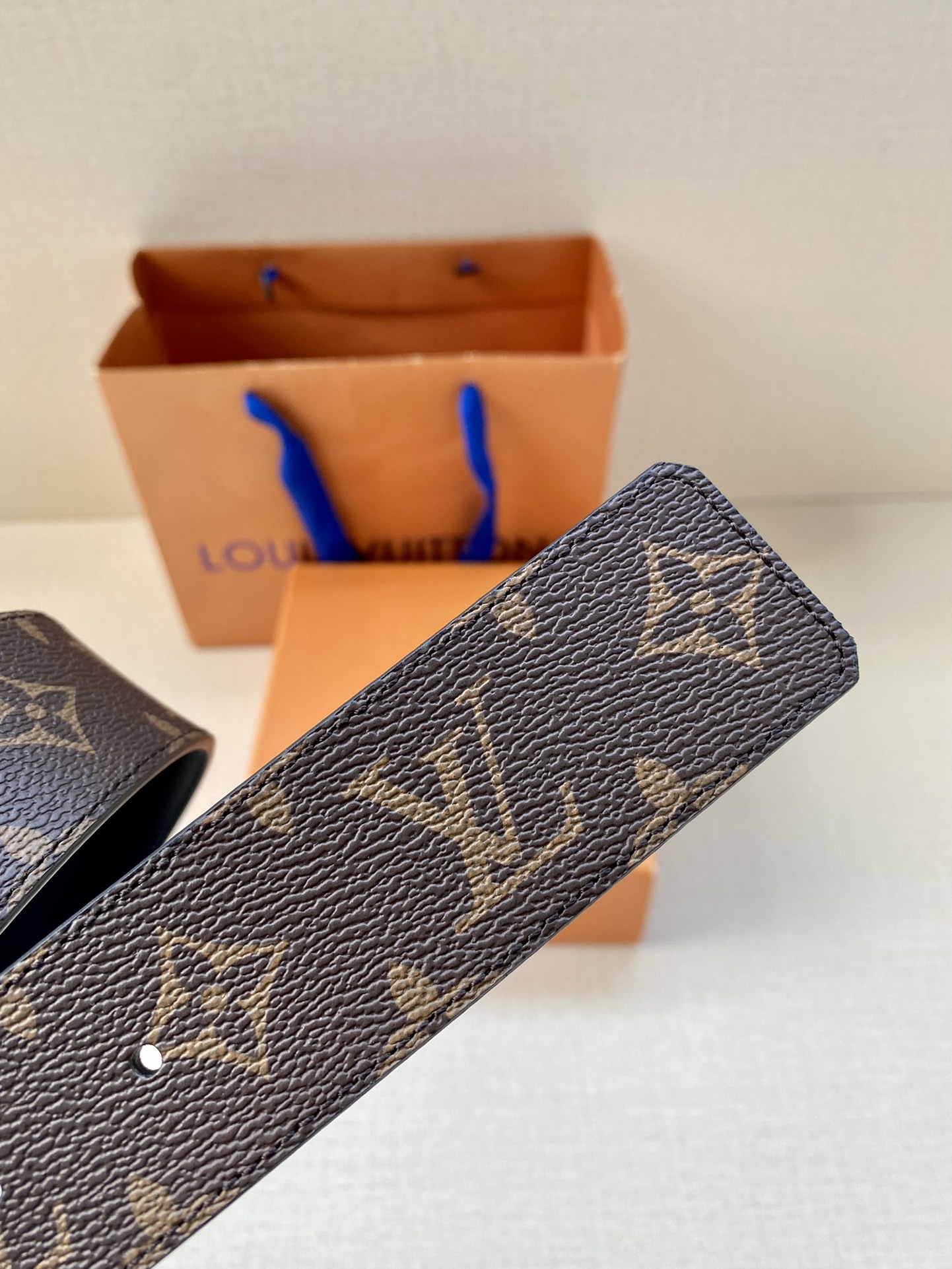 Louis Vuitton Iconic Reversible LV Belt Brown LV Women Belt