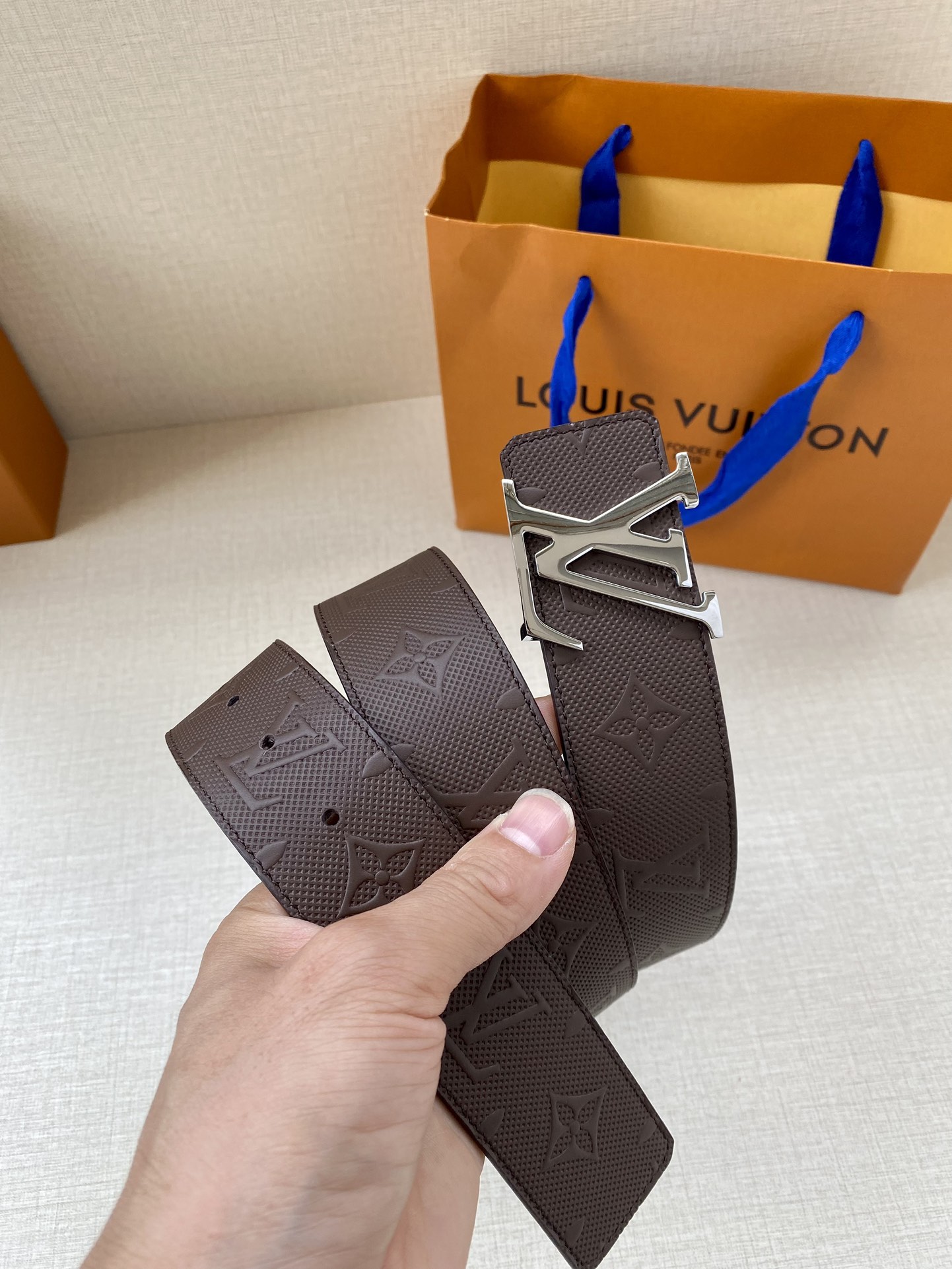 Louis Vuitton Iconic Reversible LV Belt Brown LV Women Belt