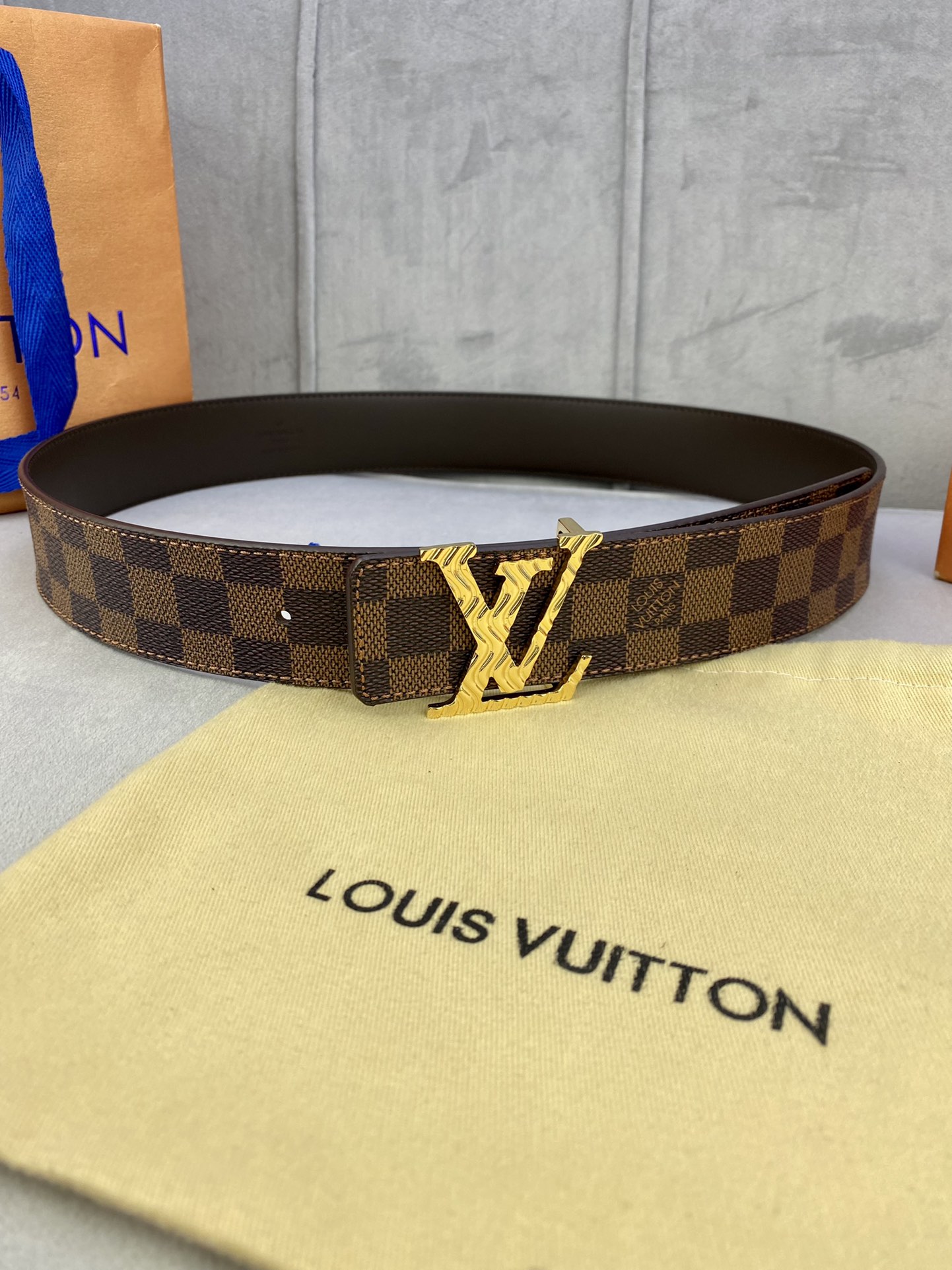 Louis Vuitton Iconic Reversible LV Belt Brown LV Women Belt