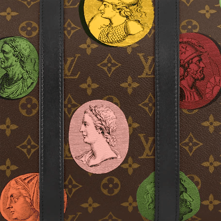 Louis Vuitton Keepall Bandouliere 45 Monogram Cameo Canvas For Men, Men’s Bags 17.7in/45cm