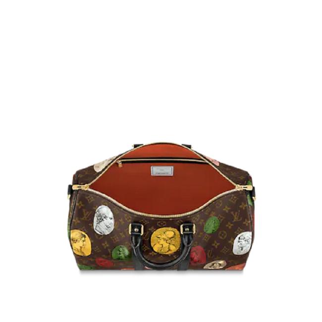 Louis Vuitton Keepall Bandouliere 45 Monogram Cameo Canvas For Men, Men’s Bags 17.7in/45cm
