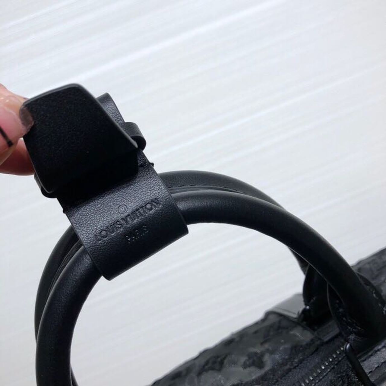 Louis Vuitton Keepall Bandouliere 50 Monogram Black By Virgil Abloh For Women, Women’s Bags, Shoulder And Crossbody Bags 19.7in/50cm