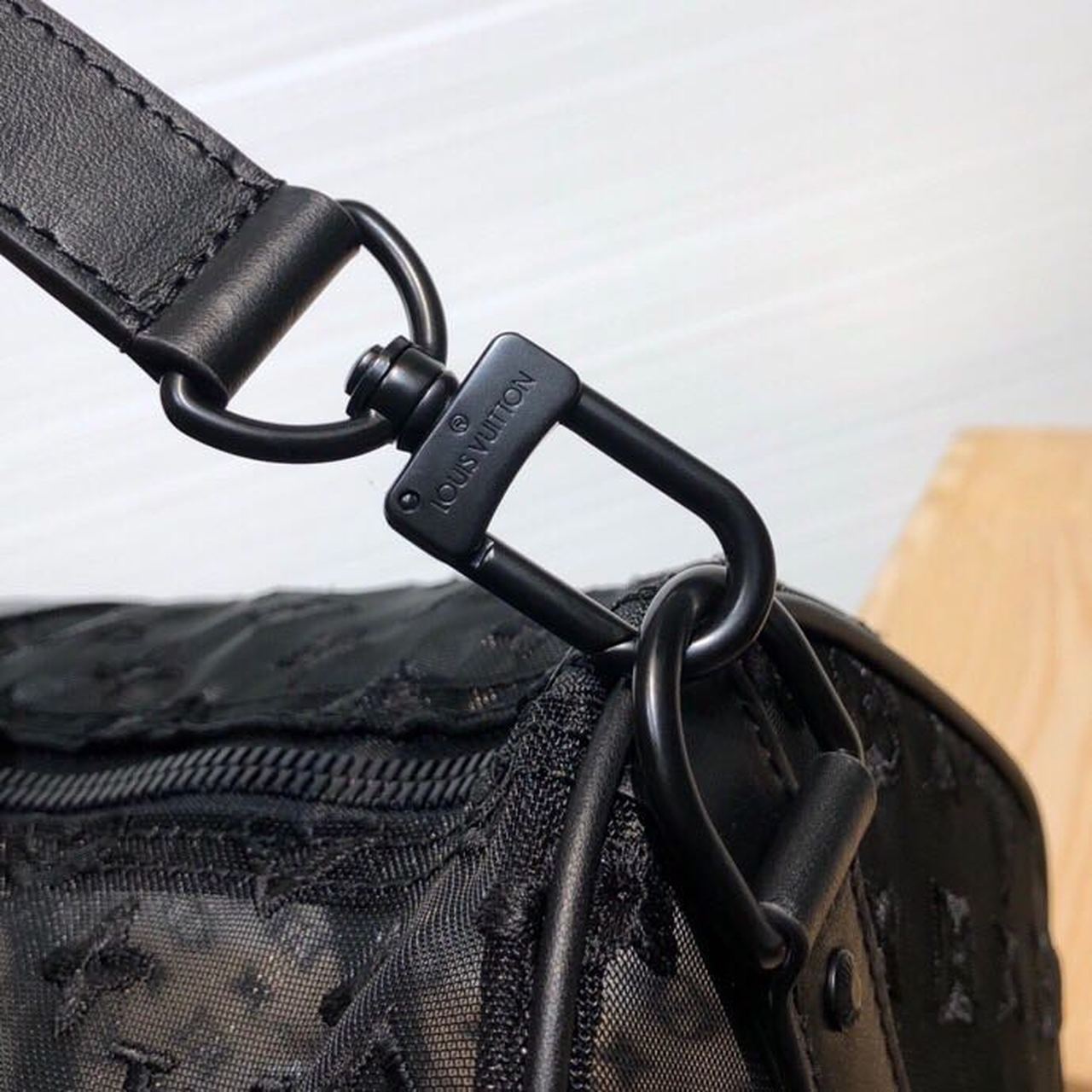 Louis Vuitton Keepall Bandouliere 50 Monogram Black By Virgil Abloh For Women, Women’s Bags, Shoulder And Crossbody Bags 19.7in/50cm