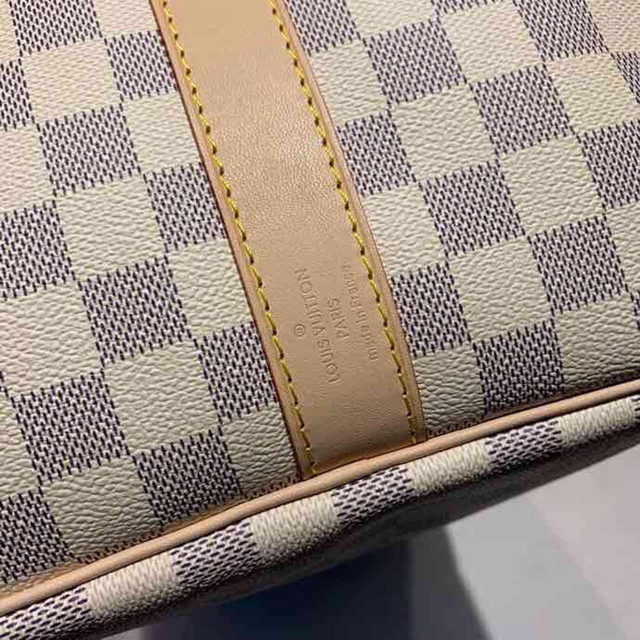 Louis Vuitton Keepall Bandouliere 55 Damier Azur Canvas For Women, Women’s Handbags, Travel Bags 21.7in/55cm