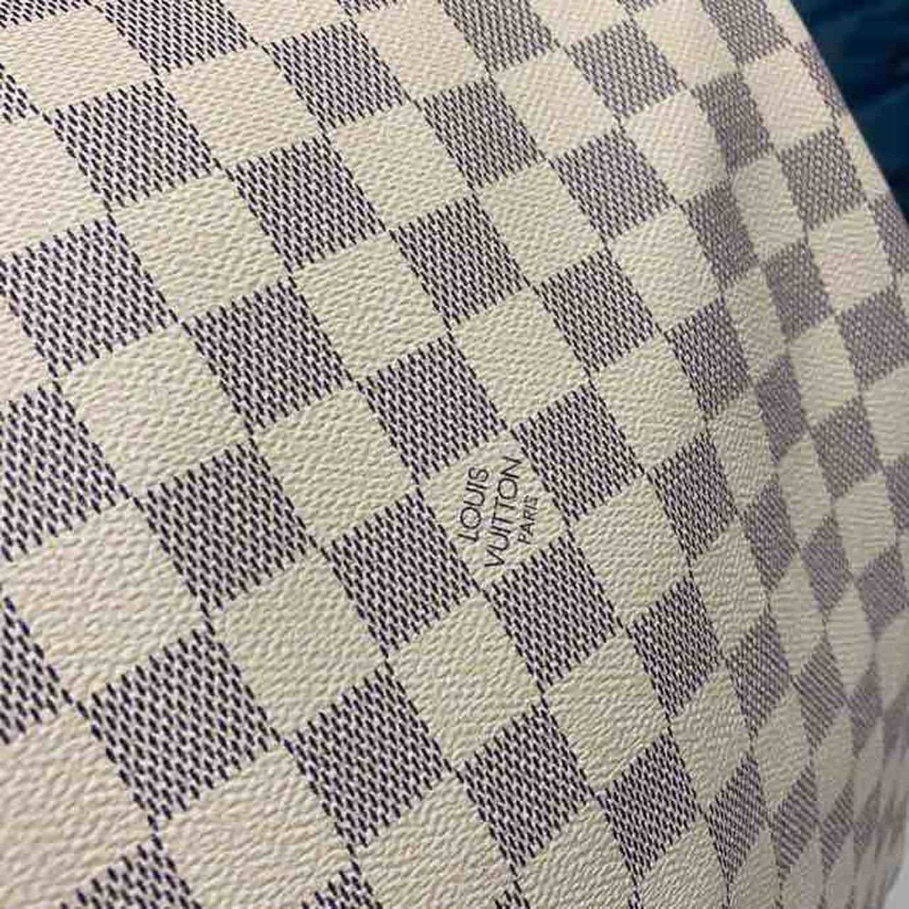 Louis Vuitton Keepall Bandouliere 55 Damier Azur Canvas For Women, Women’s Handbags, Travel Bags 21.7in/55cm