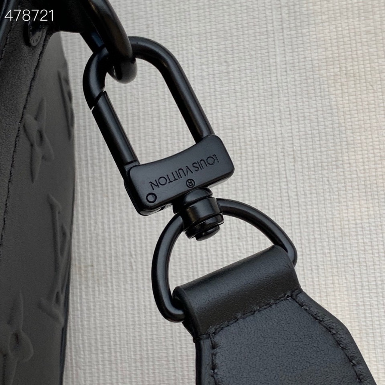 Louis Vuitton Keepall XS Monogram Seal Black For Men, Men’s Bags, Shoulder And Crossbody Bags 8.3in/21cm