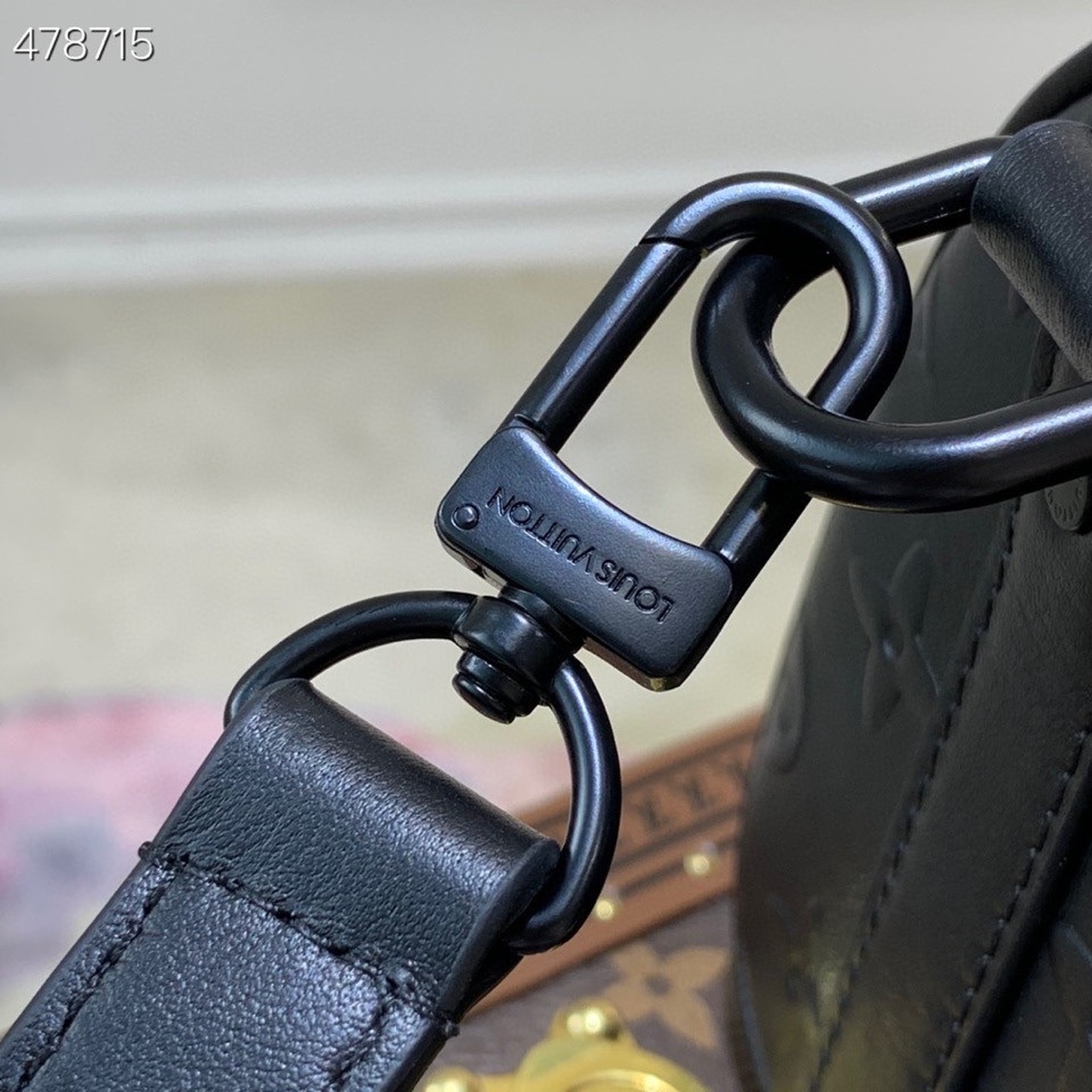 Louis Vuitton Keepall XS Monogram Seal Black For Women, Women’s Handbags, Shoulder And Crossbody Bags 8.3in/21cm