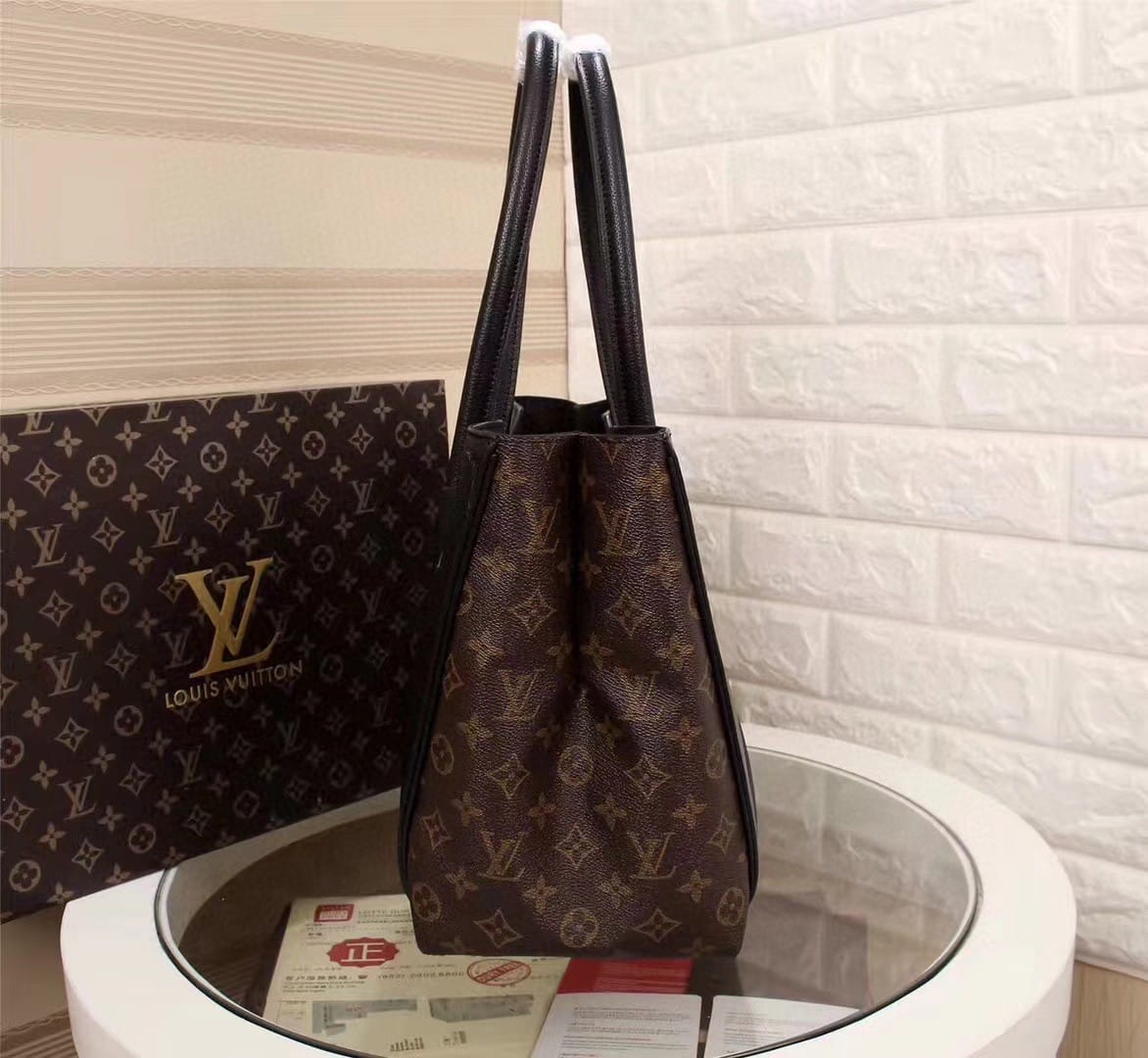 Louis Vuitton Kimono MM Tote Bag Monogram Canvas Black For Women, Women’s Handbag Shoulder Bags 15.4in/39cm