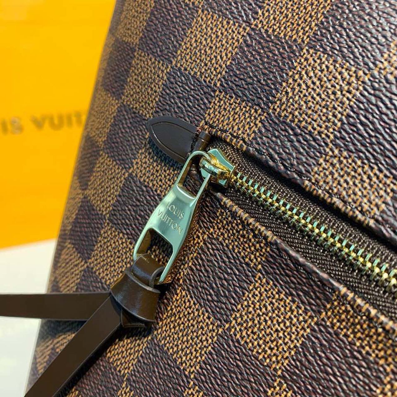 Louis Vuitton Lena MM Damier Ebene Canvas For Women, Women’s Handbag, Shoulder Bags 13in/33cm