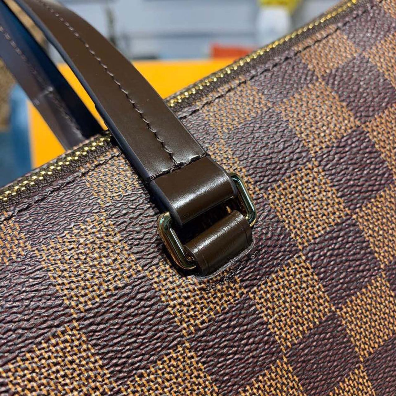 Louis Vuitton Lena MM Damier Ebene Canvas For Women, Women’s Handbag, Shoulder Bags 13in/33cm