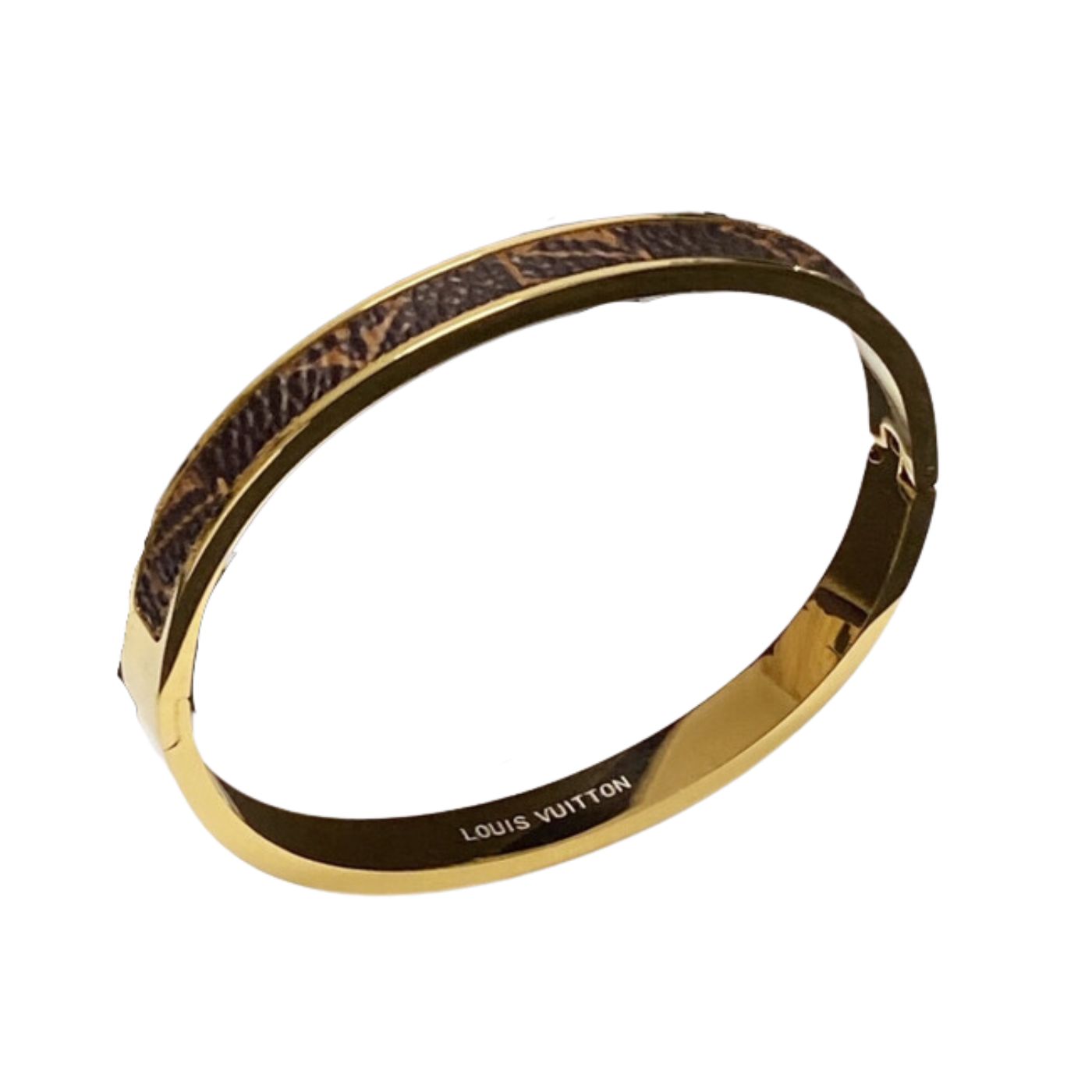Louis Vuitton Letter Bracelet Gold For Women
