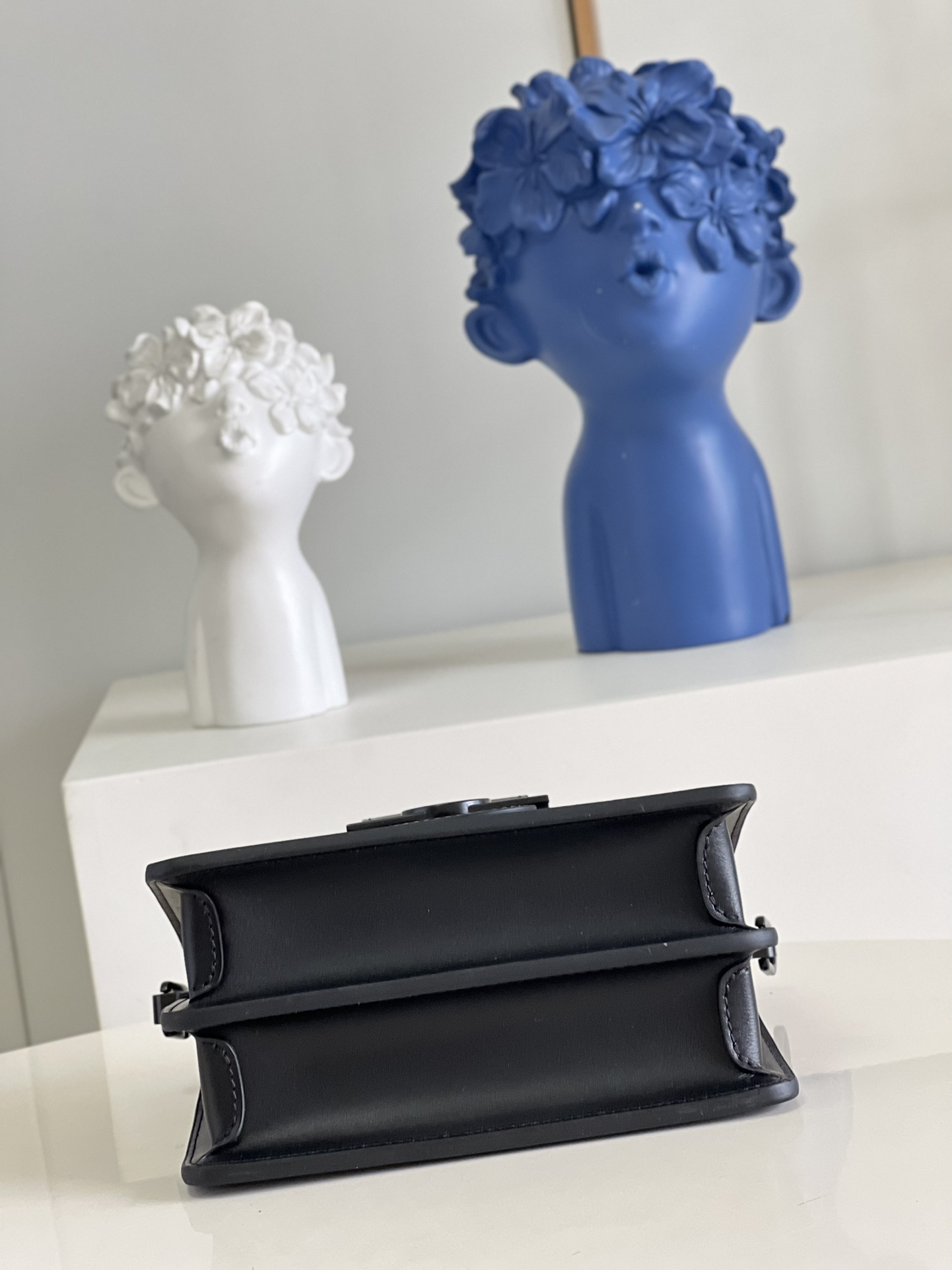 Louis Vuitton Limited Mini Dauphine Bags By Nicolas Ghesquière With Monogram Lace Black For Women 20cm