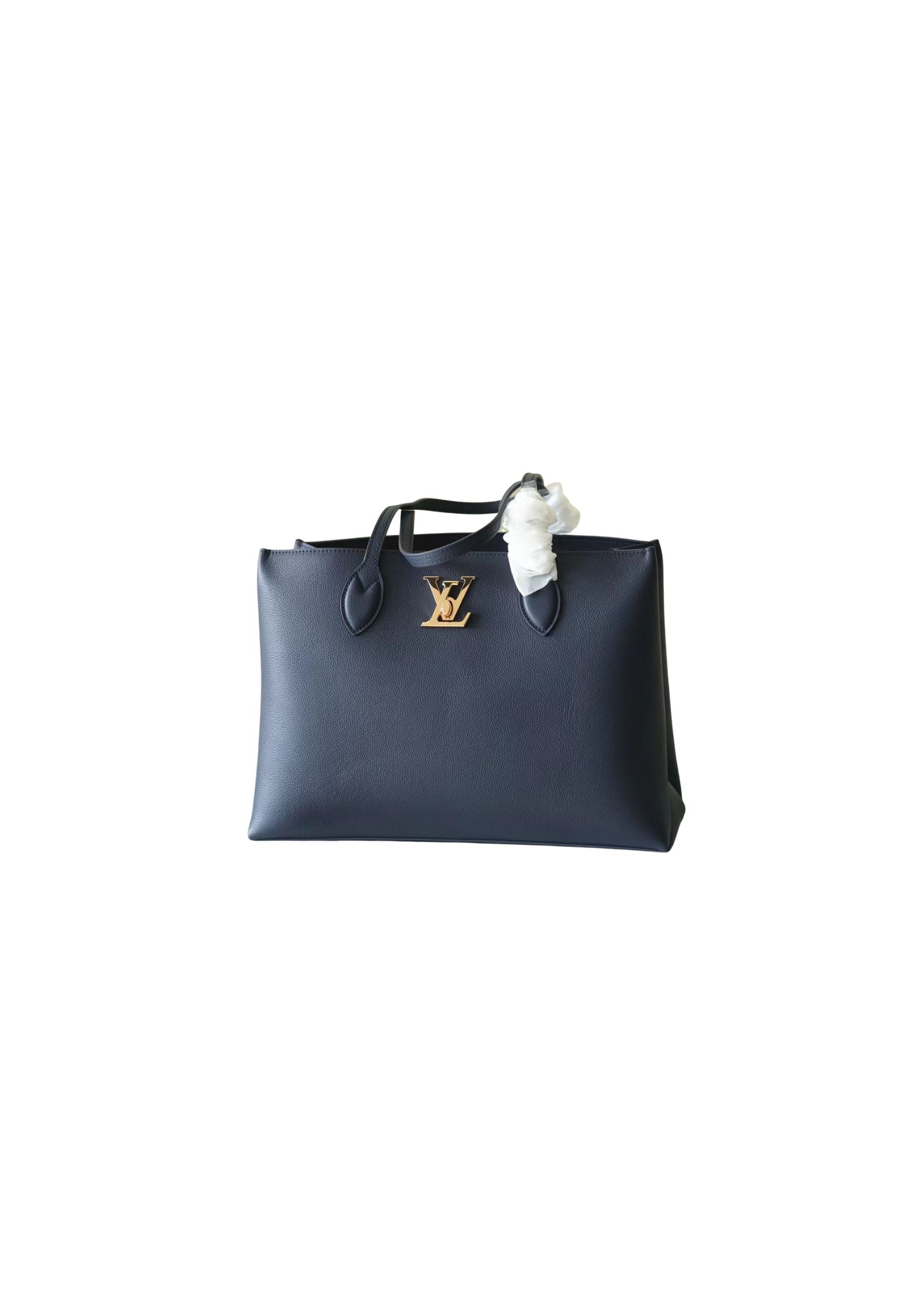 Louis Vuitton LockMe Shopper Navy For Women 14.9in/38cm