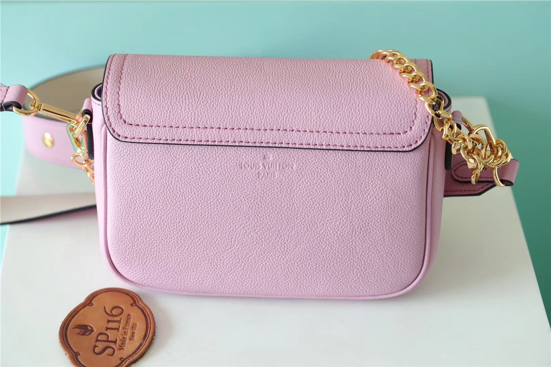 Louis Vuitton Lockme Tender Pink For Women, Women’s Handbags, Shoulder And Crossbody Bags 7.5in/19cm LV 