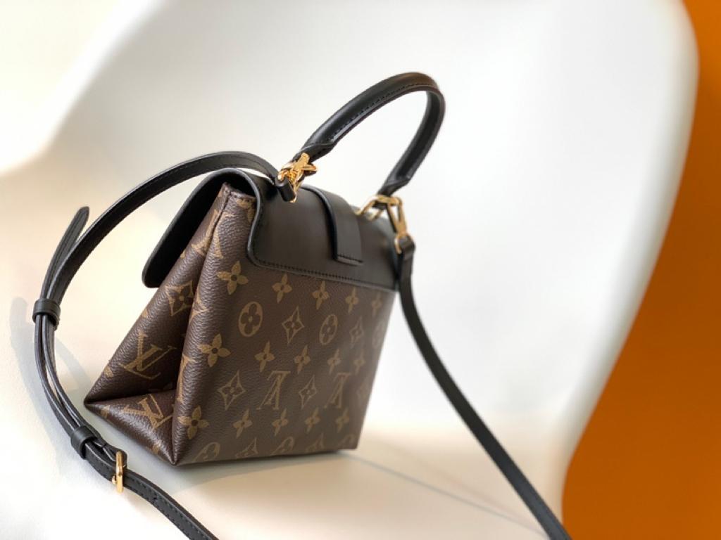 Louis Vuitton Locky BB Monogram Canvas Black For Women, Women’s Handbags, Shoulder And Crossbody Bags 7.9in/20cm