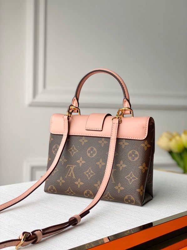 Louis Vuitton Locky BB Monogram Canvas Rose Poudre Pink For Women, Women’s Handbags, Shoulder And Crossbody Bags 7.9in/20cm