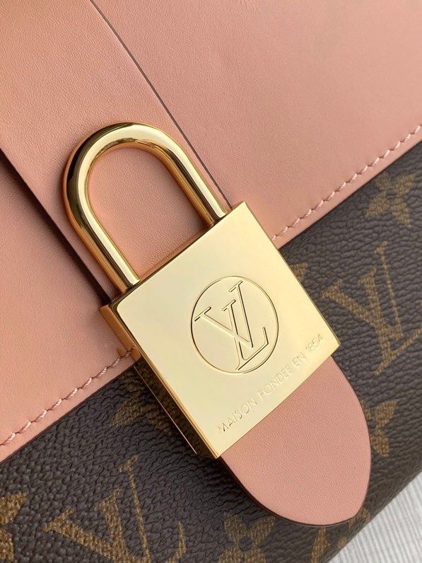 Louis Vuitton Locky BB Monogram Canvas Rose Poudre Pink For Women, Women’s Handbags, Shoulder And Crossbody Bags 7.9in/20cm