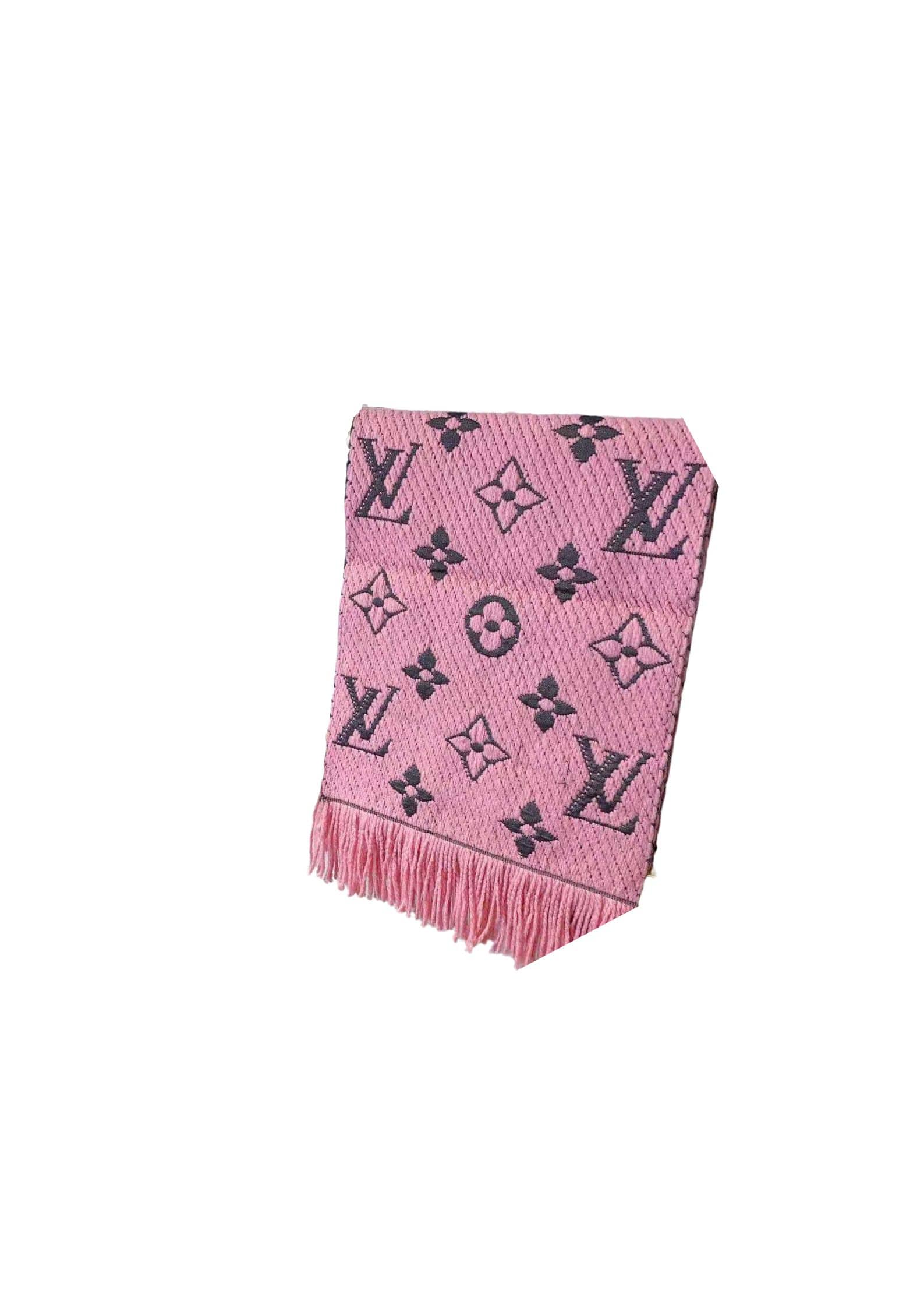 Louis Vuitton Logomania Scarf Pink For Women