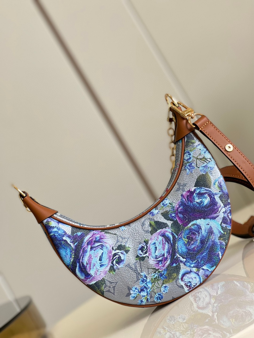 Louis Vuitton Loop Half-Moon Baguette Bag Multicolor For Women, Women’s Handbags, Shoulder Bags And Crossbody Bags 9.1in/23cm LV