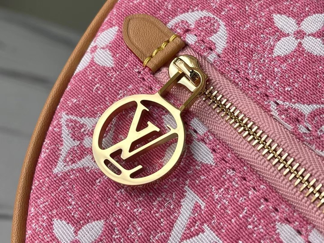 Louis Vuitton Loop Since 1854 Jacquard Pink By Nicolas Ghesquière For Cruise Show, Women’s Handbags 9.1in/23cm