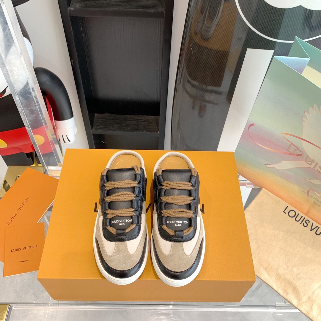 Louis Vuitton Lous Sneaker Monogram Canvas Beige For Men