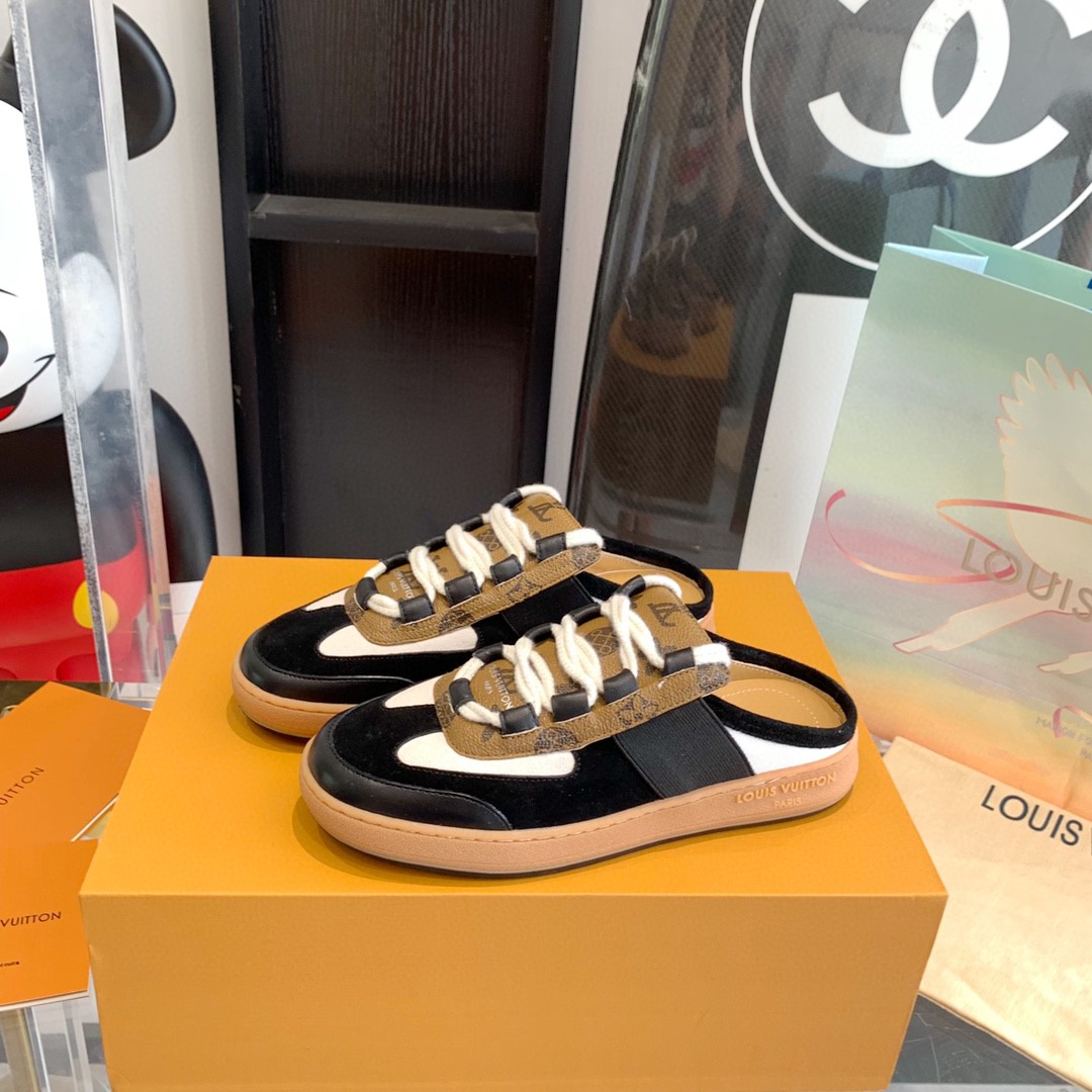 Louis Vuitton Lous Sneaker Monogram Canvas Black For Men