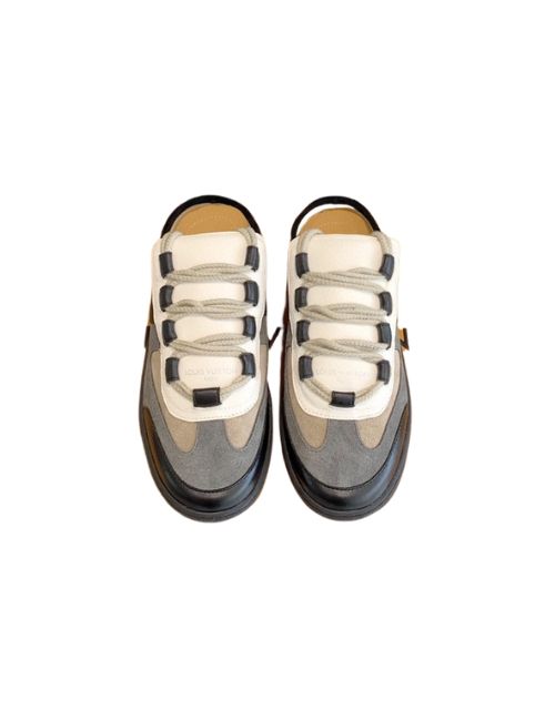 Louis Vuitton Lous Sneaker Monogram Canvas Grey For Men