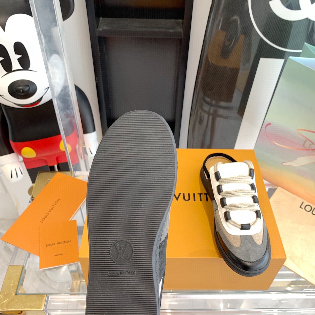 Louis Vuitton Lous Sneaker Monogram Canvas Grey For Men