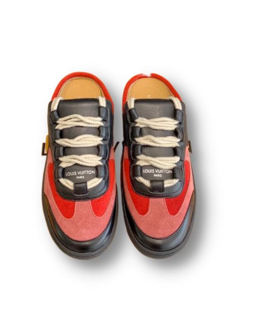 Louis Vuitton Lous Sneaker Monogram Canvas Red For Men