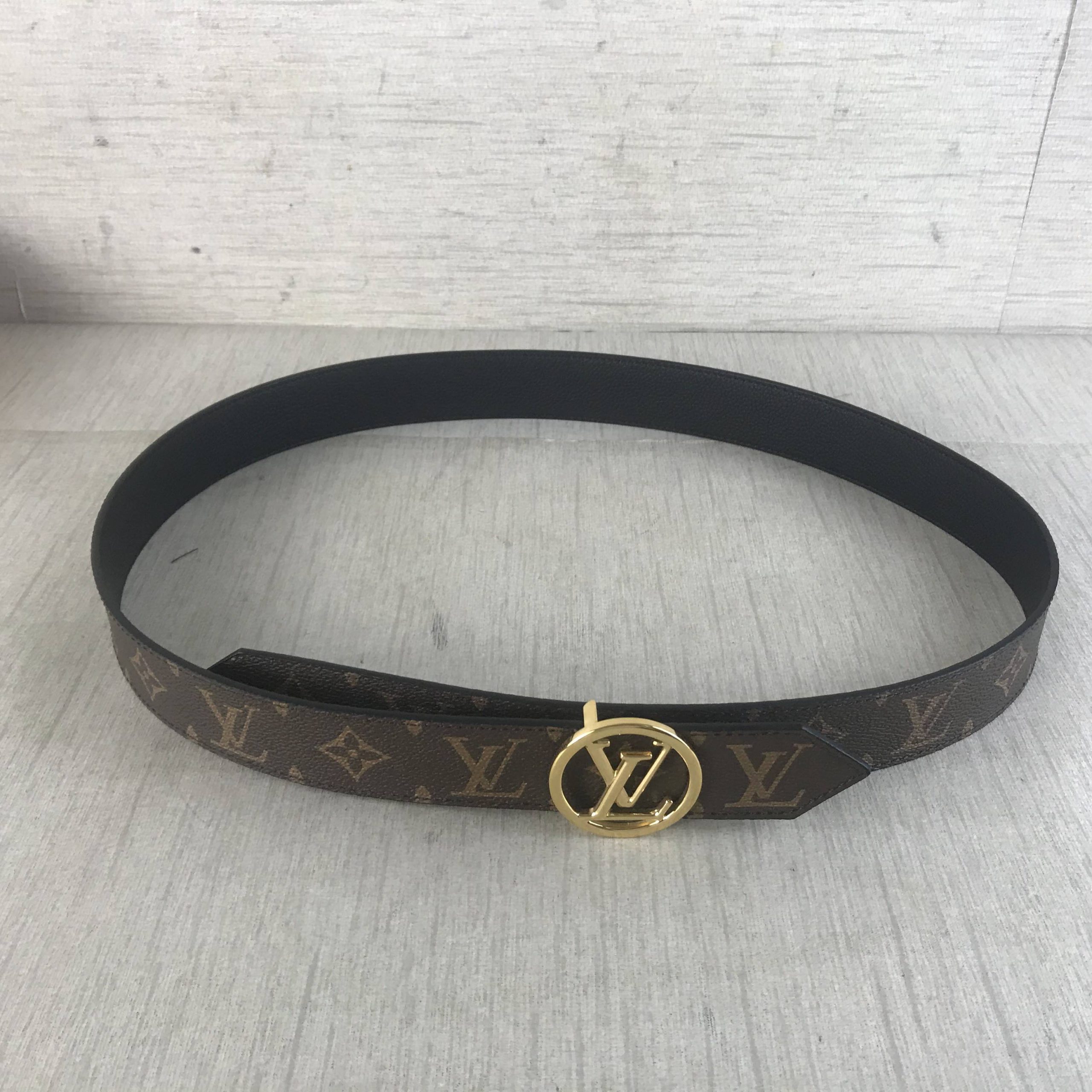 Louis Vuitton LV Circle Reversible Belt Monogram Canvas, LV Women Belt