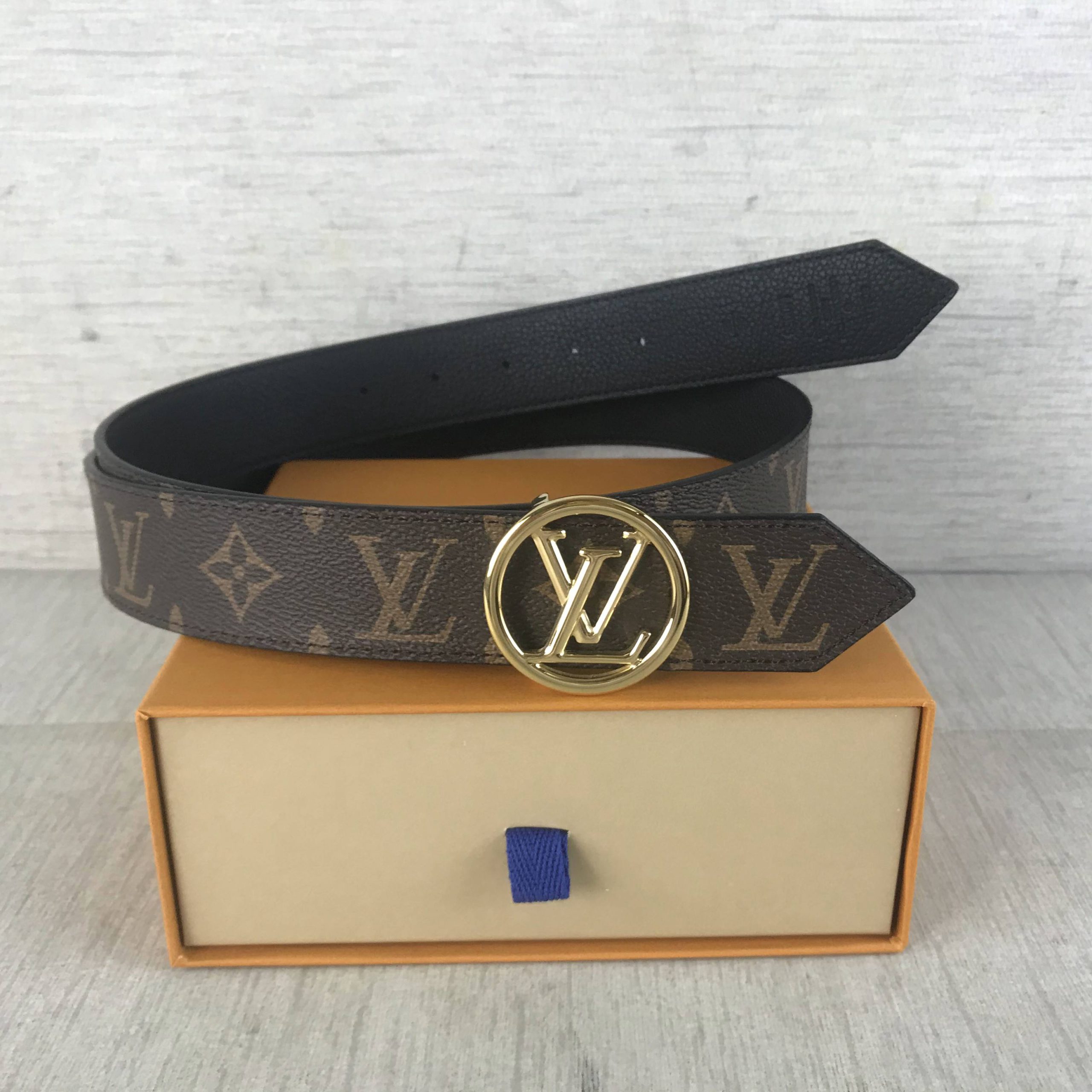 Louis Vuitton LV Circle Reversible Belt Monogram Canvas, LV Women Belt