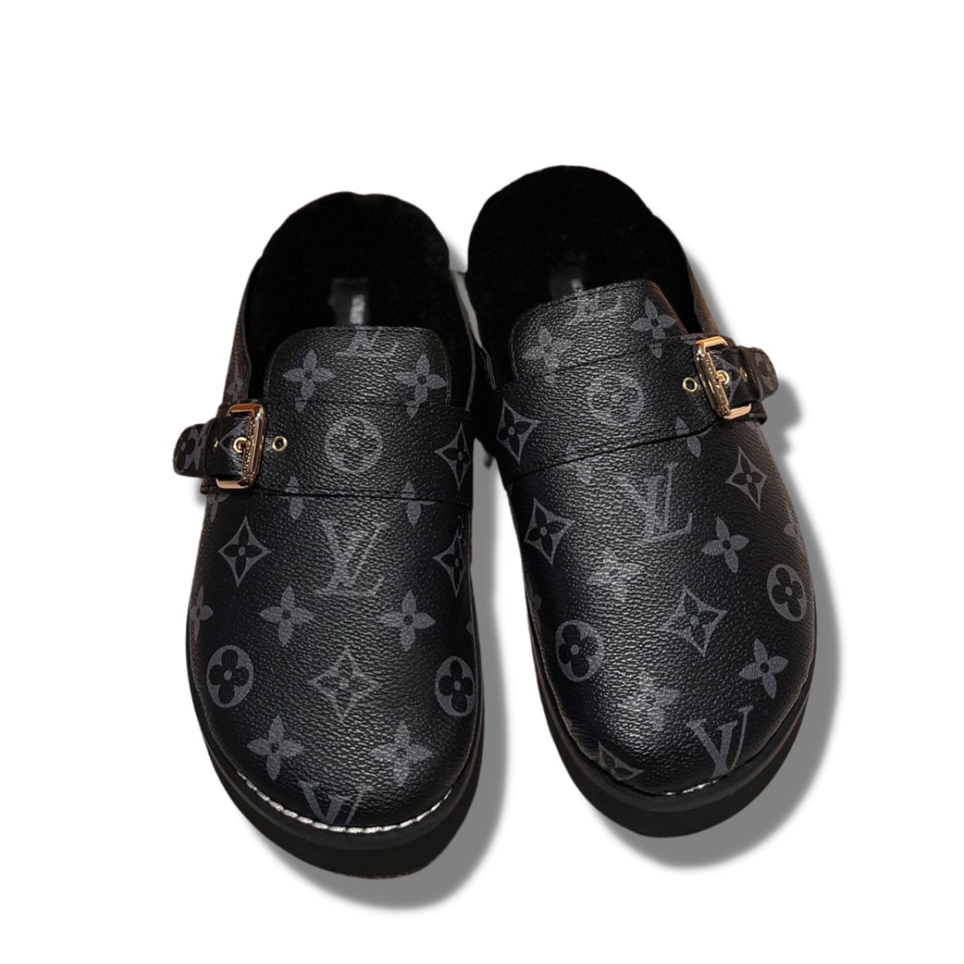 Louis Vuitton LV Cosy Flat Comfort Clog Black For Women