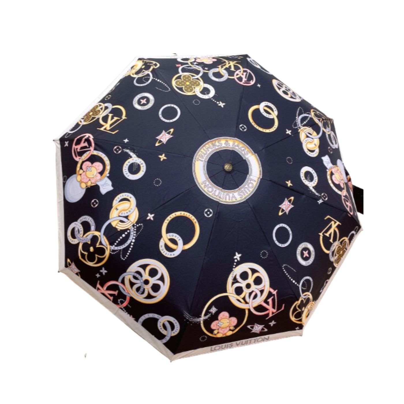 Louis Vuitton LV Folding Umbrella Trunks Lags Black