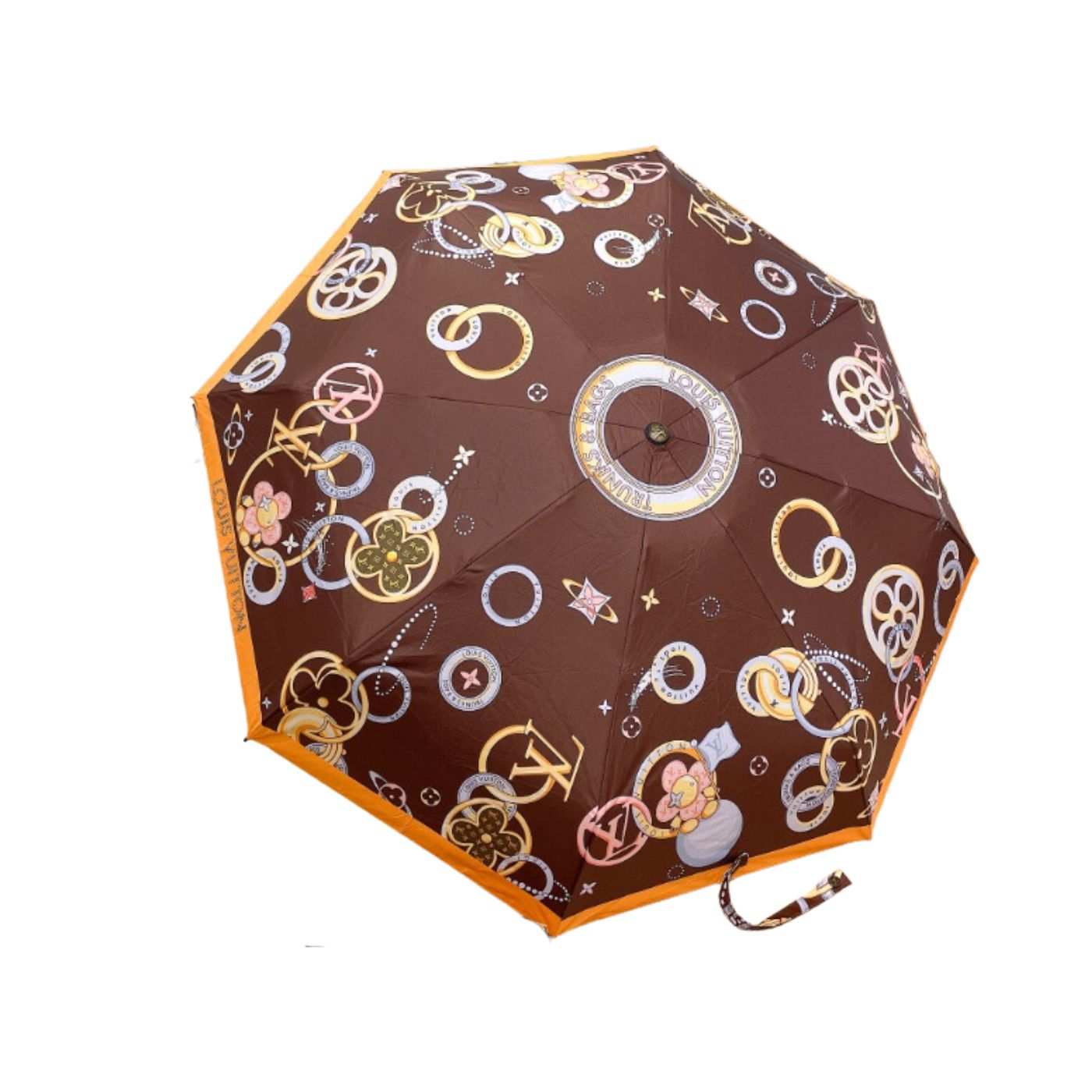 Louis Vuitton LV Folding Umbrella Trunks Lags Brown