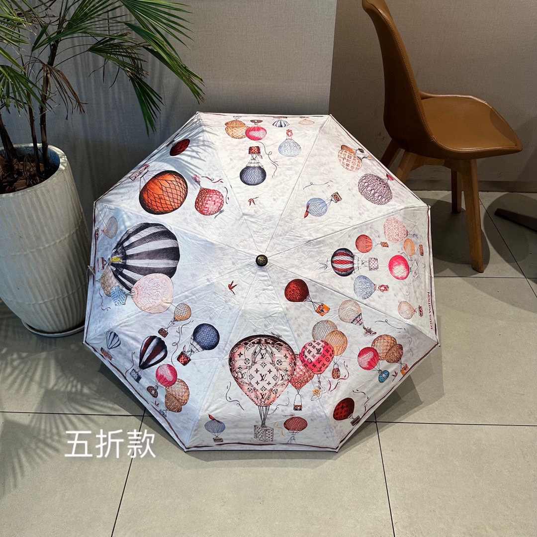 Louis Vuitton LV Folding Umbrella With Balloon Multicolor