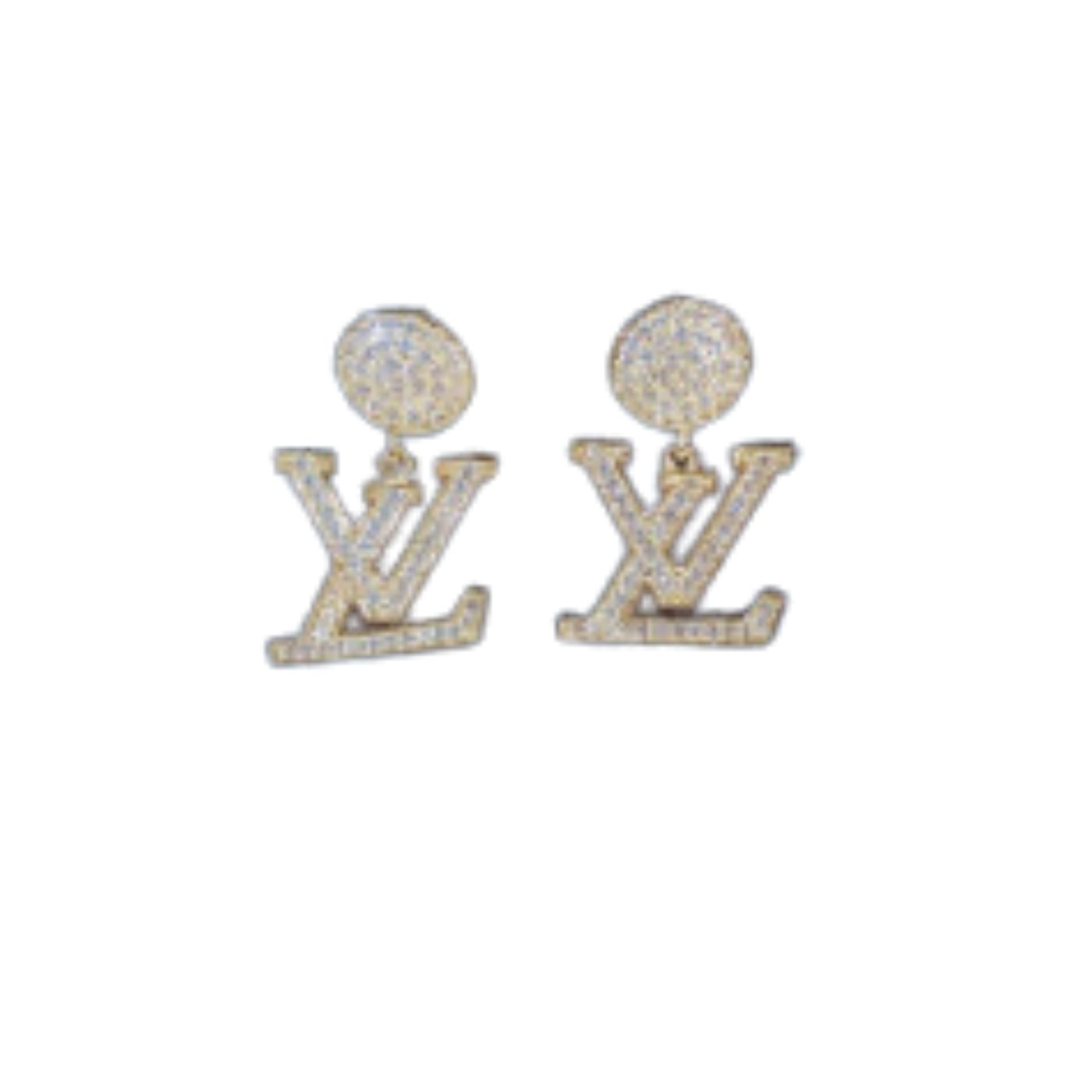 Louis Vuitton LV Iconic Twinkle Earrings Gold Tone For Women