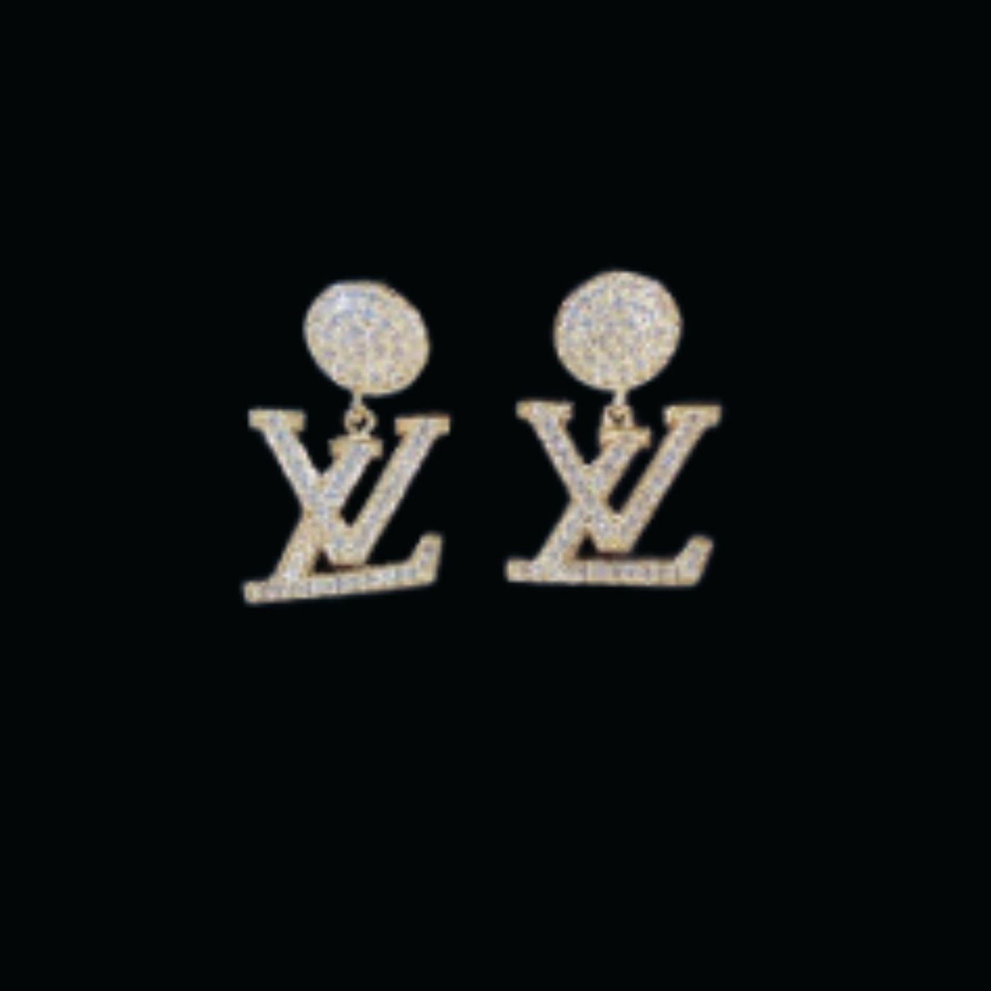 Louis Vuitton LV Iconic Twinkle Earrings Gold Tone For Women