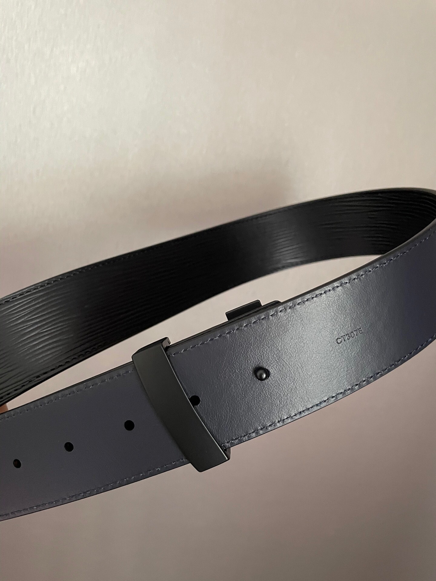 Louis Vuitton LV Initiales Epi Black, LV Women Belt