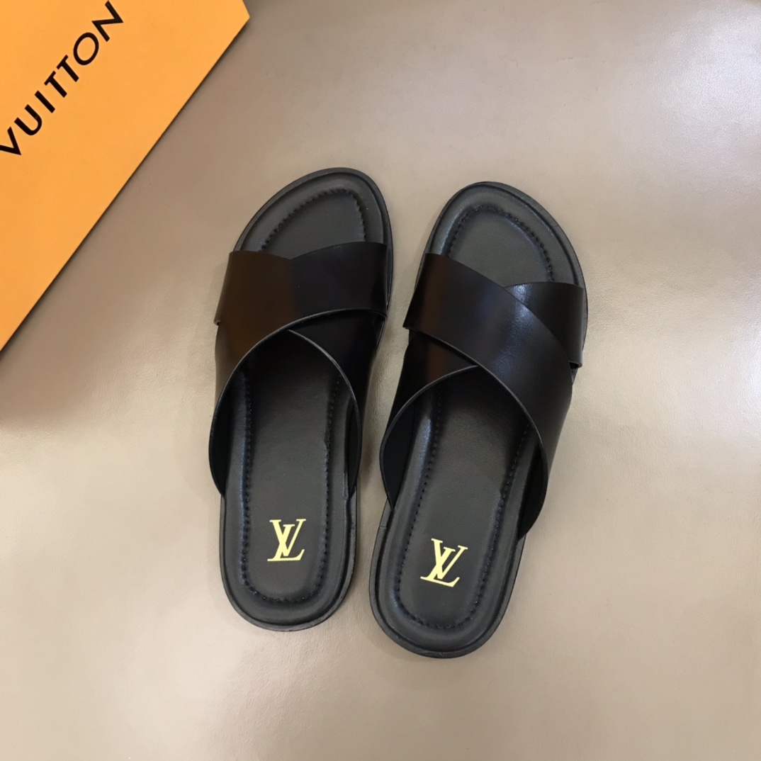 Louis Vuitton LV Oasis Mule Black For Men