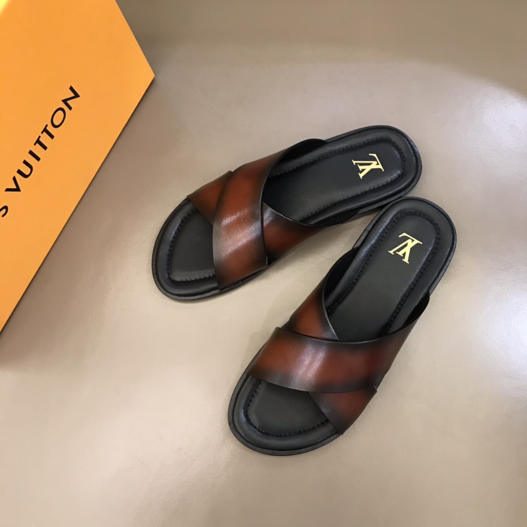 Louis Vuitton LV Oasis Mule Brown For Men