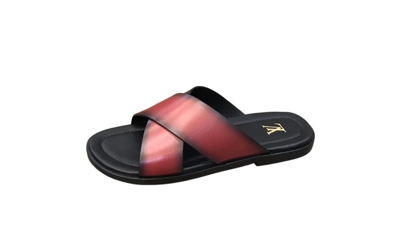 Louis Vuitton LV Oasis Mule Red For Men