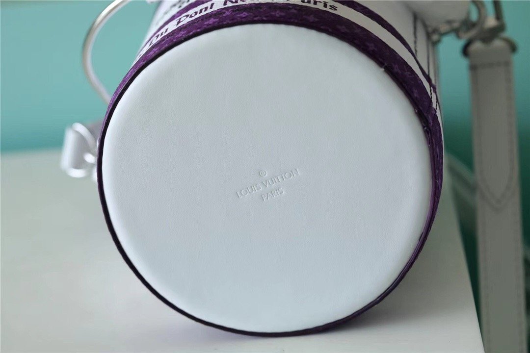 Louis Vuitton LV Paint Can Coated Canvas By Virgil Abloh’s PurpleFor Women, Women’s Bags, Shoulder And Crossbody Bags 6.7in/17cm