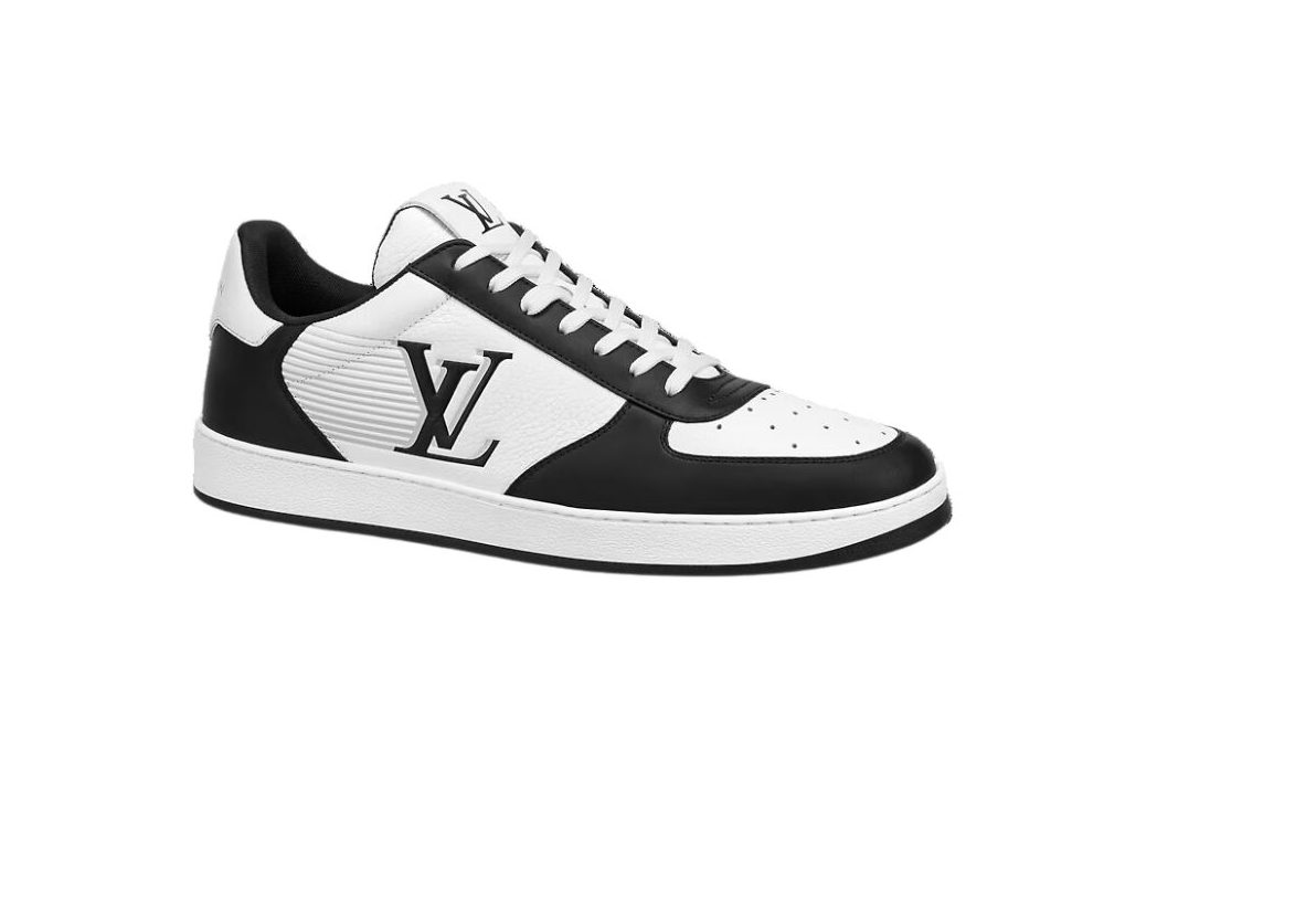 Louis Vuitton LV Rivoli Sneaker Black For Men 1AAS5E