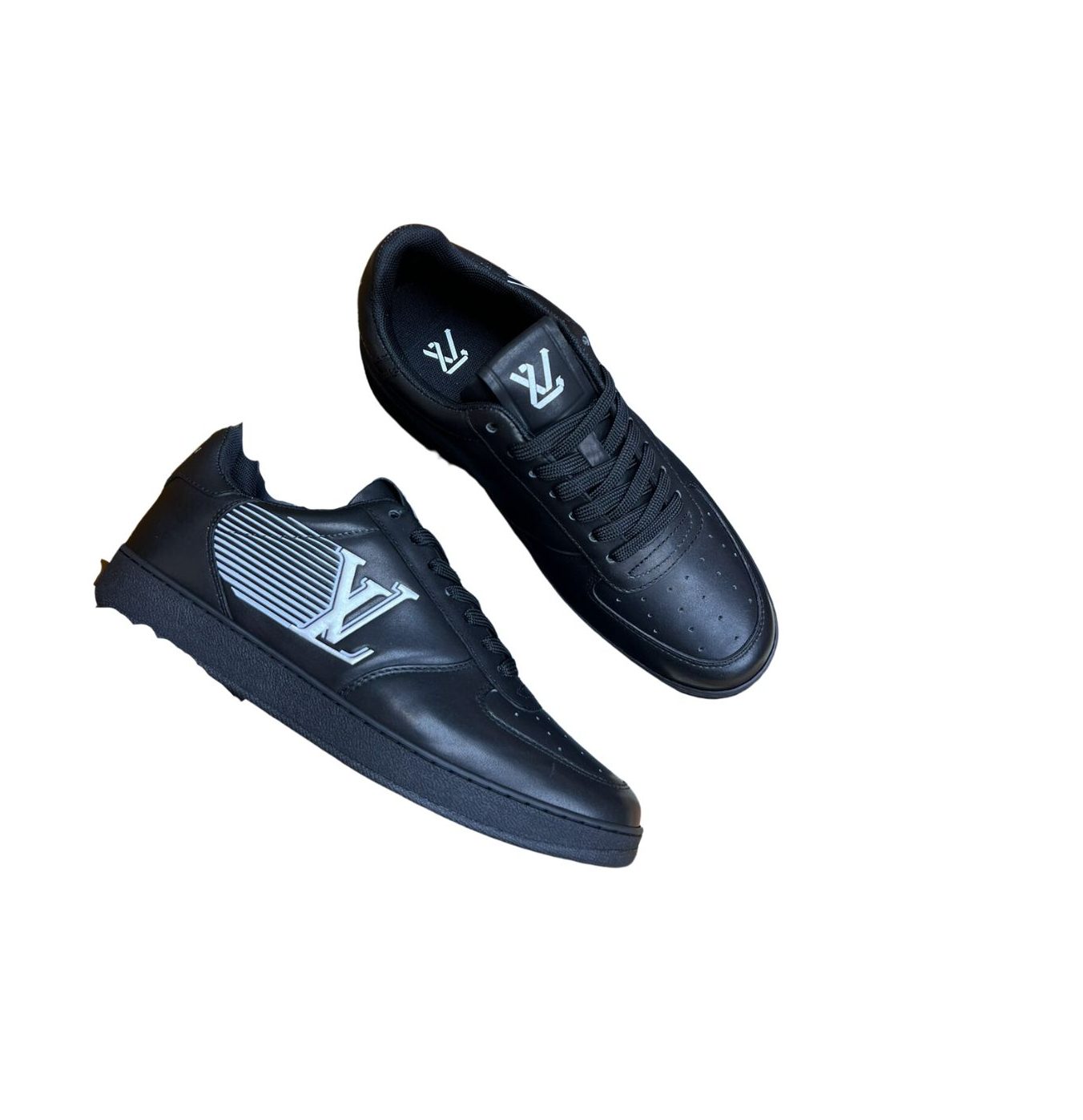 Louis Vuitton LV Rivoli Sneaker Black For Men