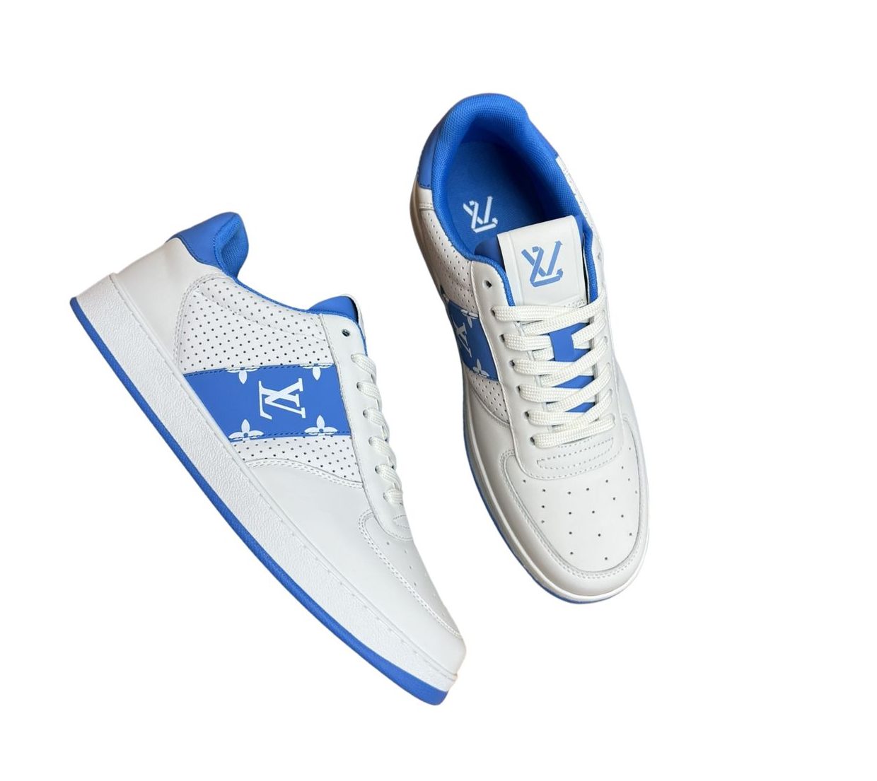 Louis Vuitton LV Rivoli Sneaker Blue For Men