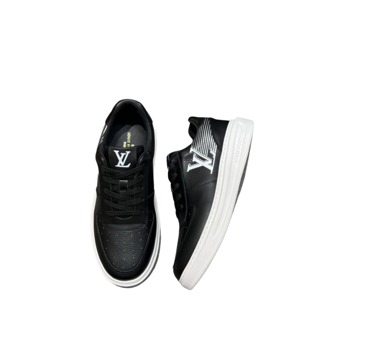 Louis Vuitton LV Rivoli Sneaker Check Black For Men