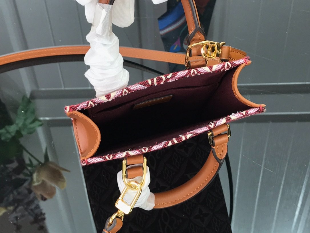 Louis Vuitton LV Since 1854 Petit Sac Plat Red/Blue/Black For Women 17 cm/6.6 in