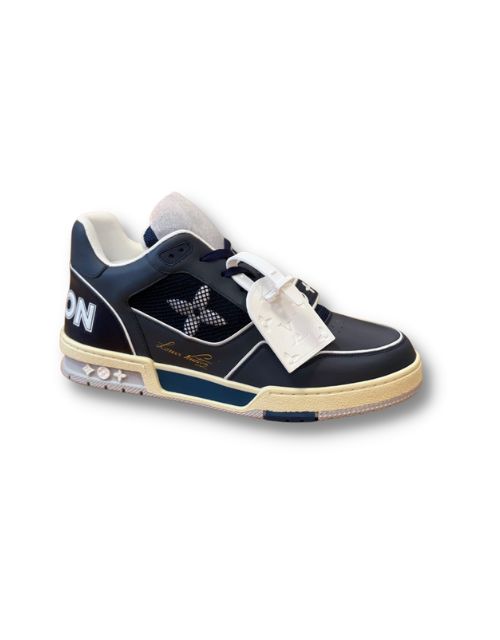 Louis Vuitton LV Trainer Sneaker Dark Blue For Men