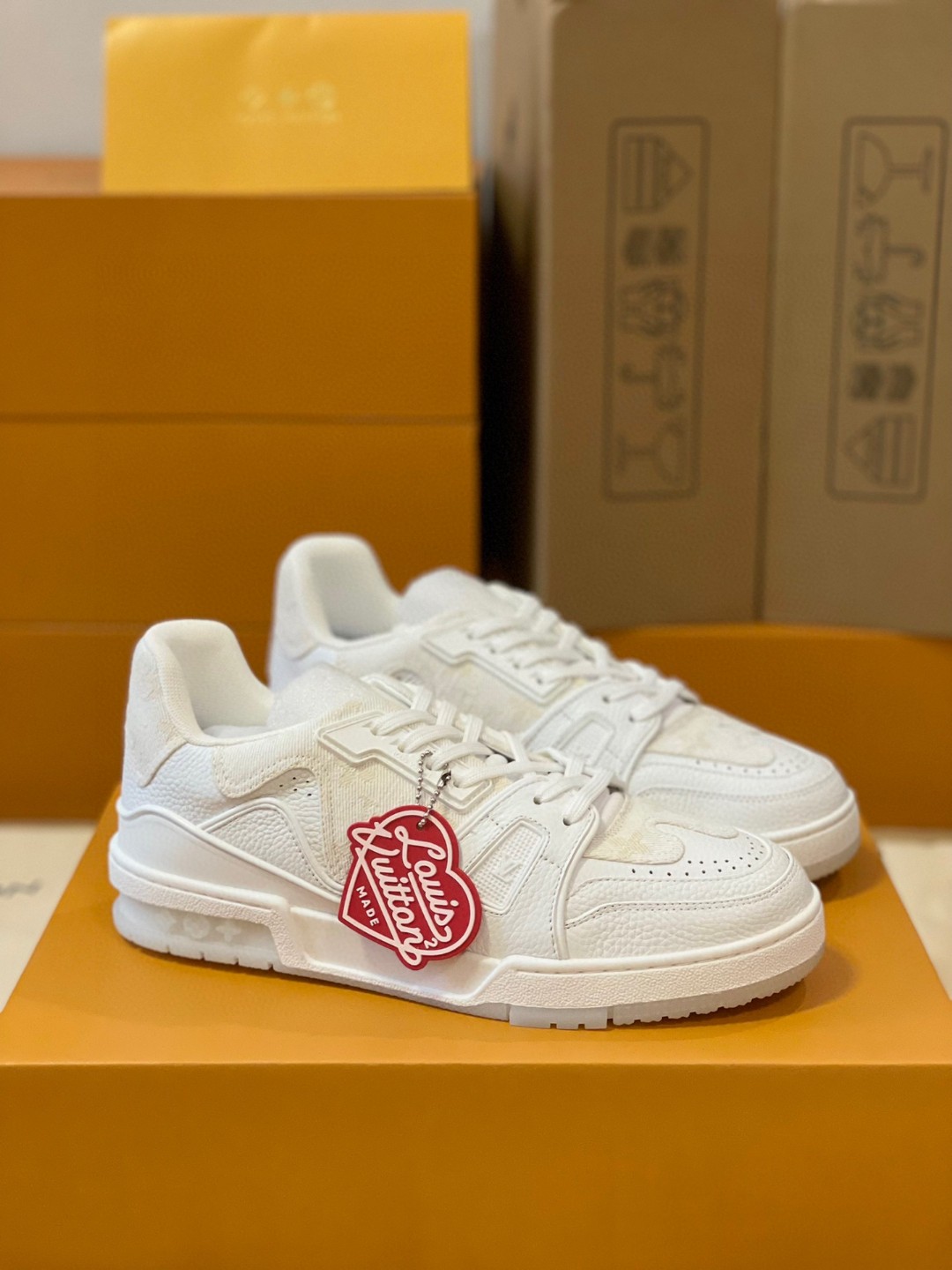 Louis Vuitton LV Trainer Sneaker White For Men