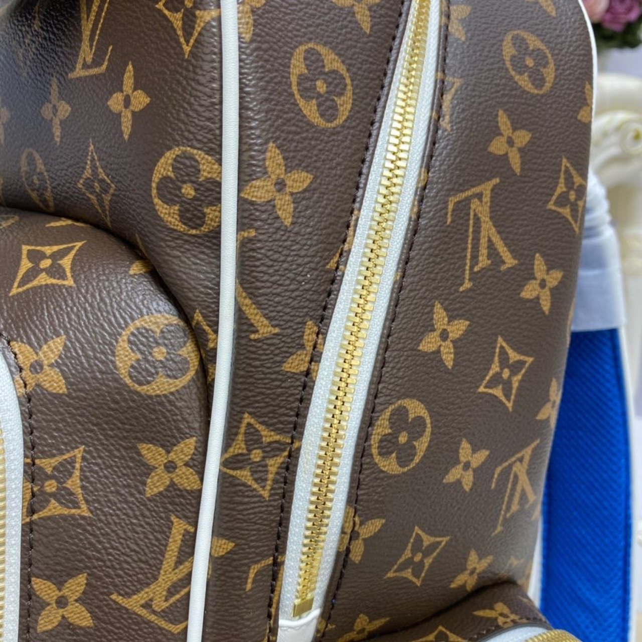 Louis Vuitton LV x NBA New Backpack Monogram Canvas By Virgil Abloh For Men, Men’s Bags 15.7in/40cm